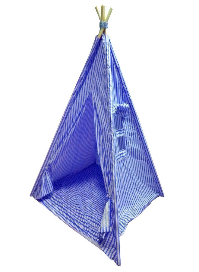 CREATIVE TEXTILES Play Tent Houses for Your Children | Design for Shades | Indoor/Outdoor Play Tent House for Kids | Blue - Image 3